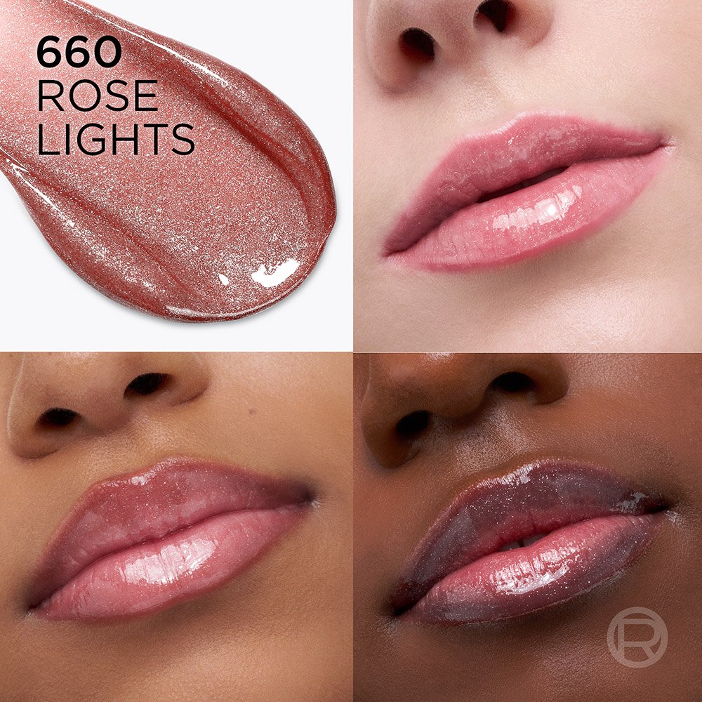 Hyaluron Lip Oil Shimmer Infinite Lights for Plump, Shimmery Lips - Image 2