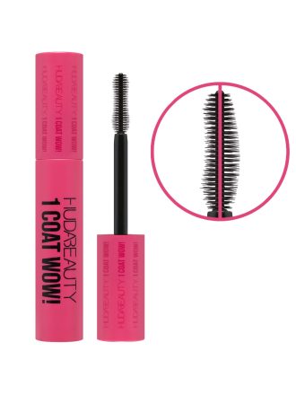 HUDA BEAUTY 1 COAT WOW! Extra Volumizing and Lifting Mascara