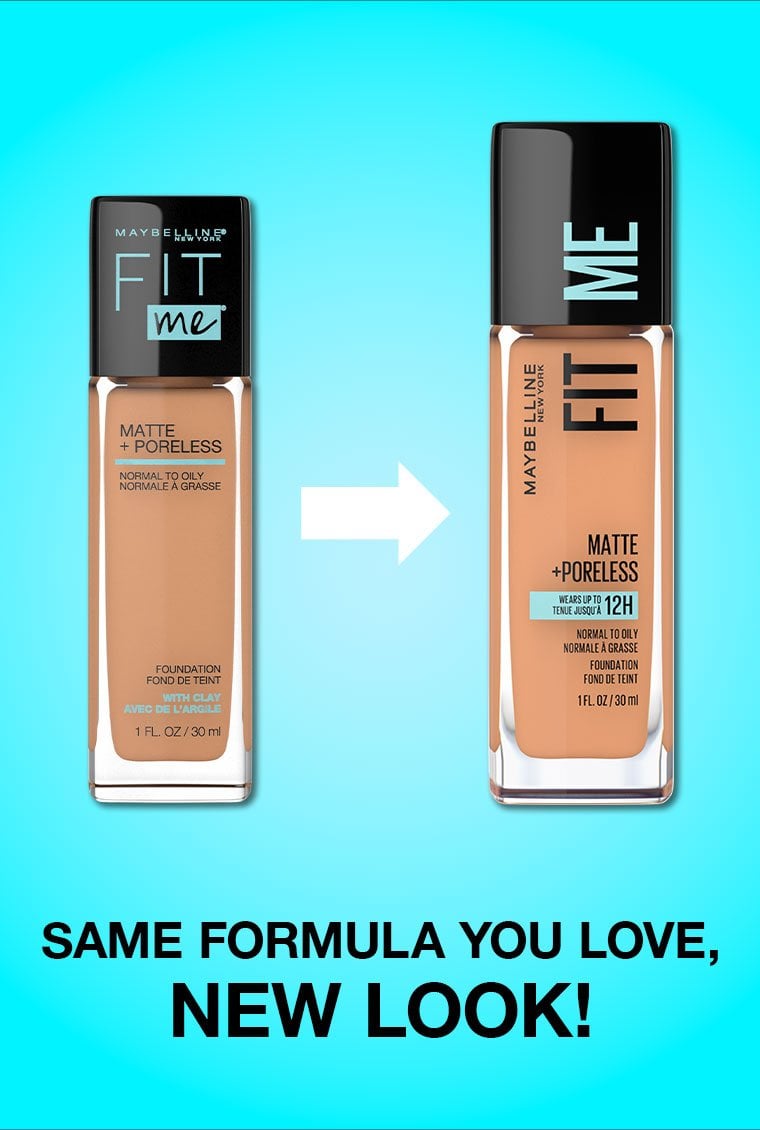 Fit Me® Matte + Poreless Foundation Makeup - Image 2